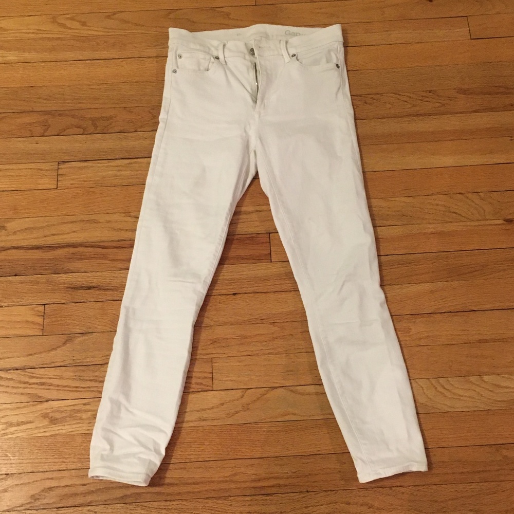 Gap White Jeans